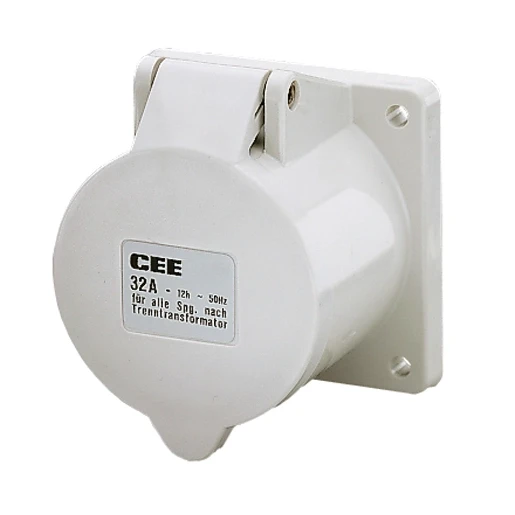 Mennekes Inb. wandcontactdoos 32A 5P 1H >50V IP44