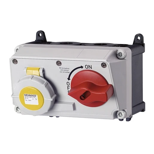 Mennekes WCD AMAXX 16A3P 4H110V IP67 DUO