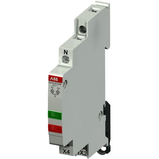 ABB INDICATIELAMP MET 2 LED GROEN-ROOD 12-48VAC