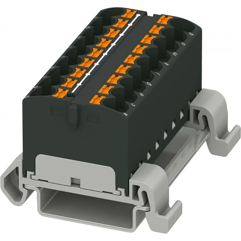 Phoenix Contact PTFIX Verbindingsrijgklem 0,2-6mm² eendr. Zwart