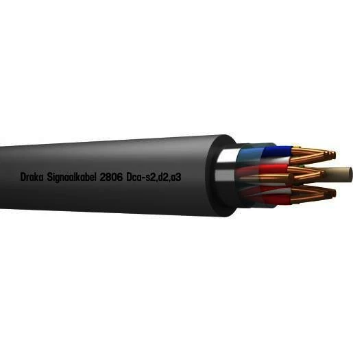 Draka 2800 Signaalkabel AFG Dca Grijs 6x2x0,8mm - 500mtr