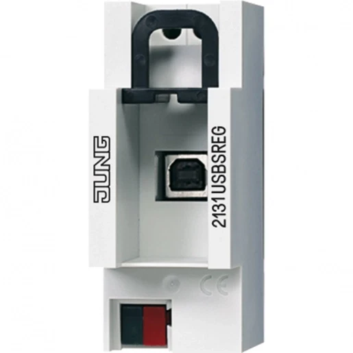 Jung KNX USB data-aansluiting DIN-rail Secure