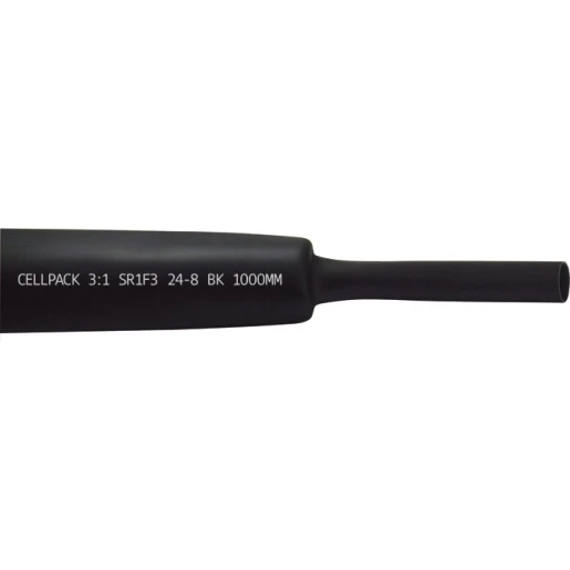 Cellpack KRIMPKOUS DUNW.KRIMPVERH.3:1 SR1F3/12-4/ZWART/1000MM