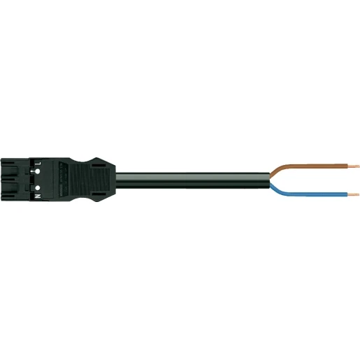 Wago SERIE 771 Patchkabel gebouwinstallatie 3p Stekker Vrij kabeluiteinde 3000mm