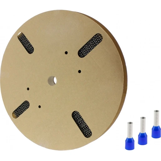 Klemko Geïsoleerde adereindhulzen 2,50qmm blauw 8mm Spoel DIN