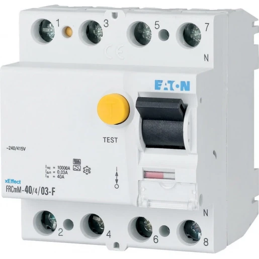 Eaton Aardlekschakelaar digitaal type G/F 4p 63A 0.1A 187416