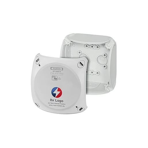 Hensel MB Kabeldoos IP66/67/69 BM1 Zonder klem Wand glad Grijs