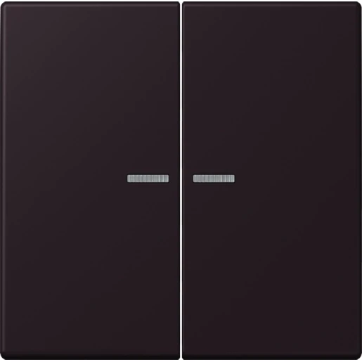 Jung LS range Home stuurafdekking LC4320E 2-voudig Mat BTLC17102248