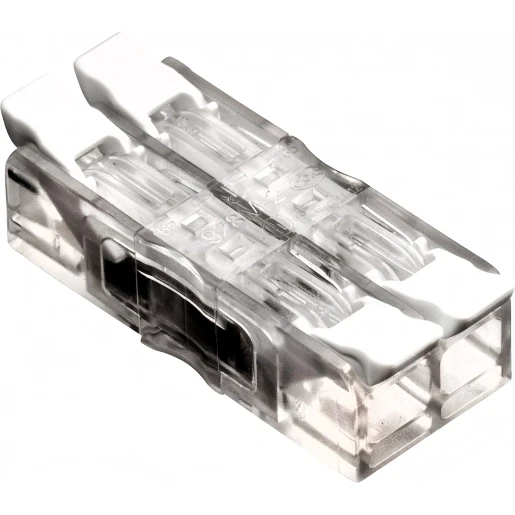 Conex Doorverbinder hersluitbaar 2 polig MINI (massief/soepel 0,2-4,0 mm²)