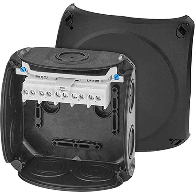 Hensel Kabeldoos IP66 BM3 1,5-6mm2 5 polig M25/32 membranen Zwart