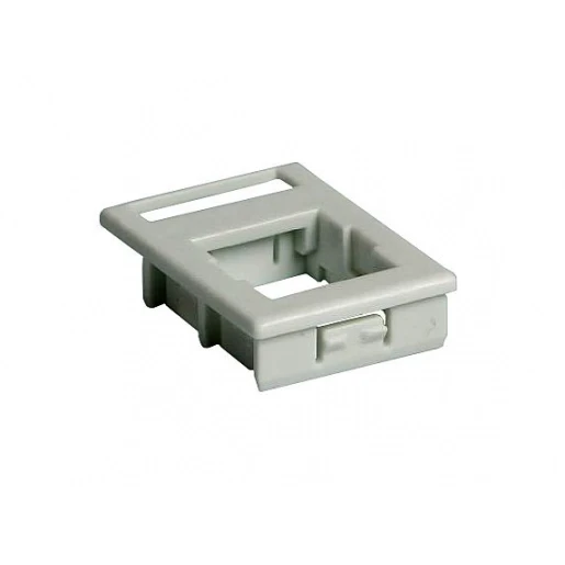 Attema onderdeel adapter al type avaya Modular-Jack Modulair element voor schakelmateriaal Label in tussenring inklikbaar grijs AT1973
