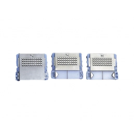 Comelit Powercom Luidsprekermodule audiomodule aluminium/kunststof 2-voudig RVS 3320/2