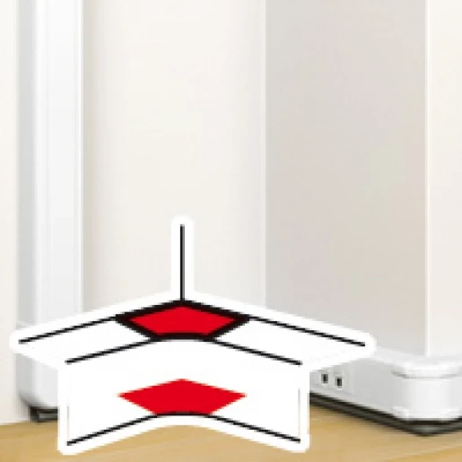 Legrand DLP binnenhoek wandgoot 105x50mm wit RAL 9003 075622