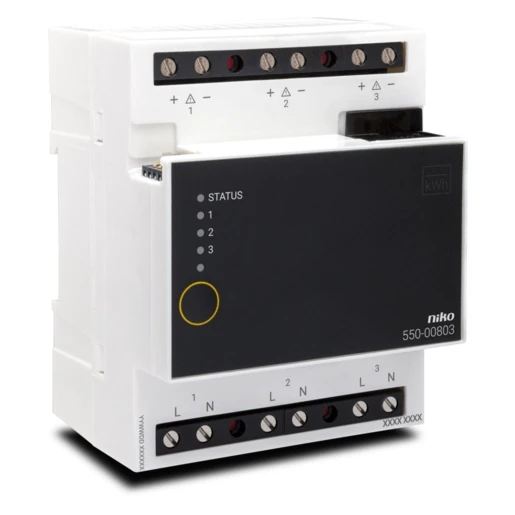 Niko Home Control Meetmodule electriciteit (3 kanalen) 550-00803