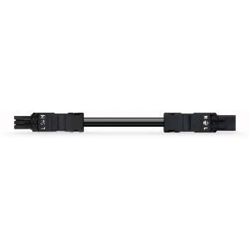 Wago Serie 891 Patchkabel gebouwinstallatie 3p Contrastekker (female) Stekker 5000mm