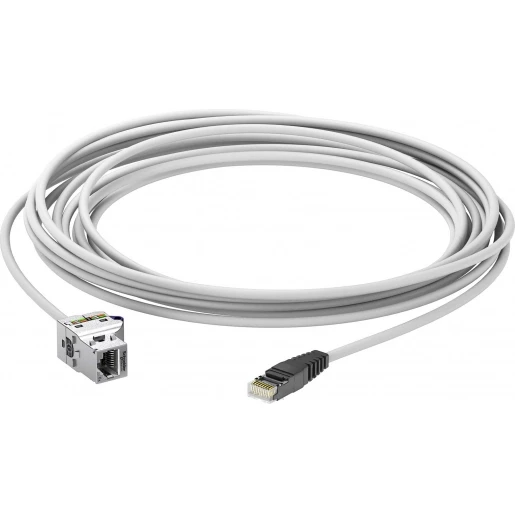Schneider Electric Actassi Transitiekabel S-One S / FTP Cat6A (IEC) RJ45 8(8) 10M wit VDICP4X01001