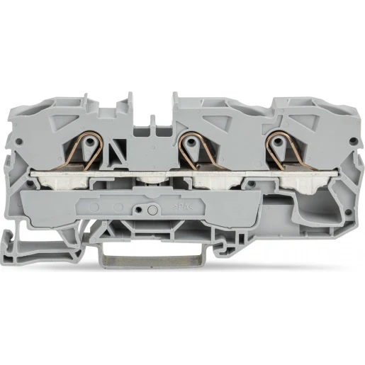 Wago Serie 2010 Verbindingsrijgklem 2,5-16mm² eendr. 0,5-10mm² meerdr. Grijs