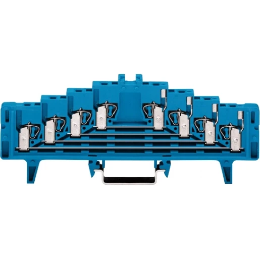 Wago Serie 727 Verbindingsrijgklem 0,08-1,5mm² eendr. 0,08-1,5mm² meerdr. Blauw