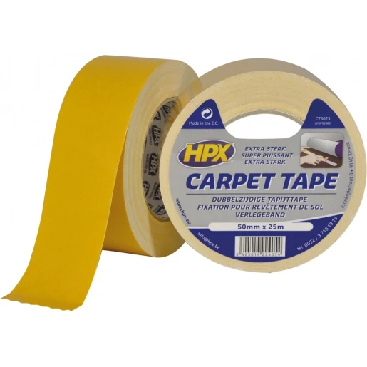 HPX zelfklevende tape 50mmx25m Weefsel Wit