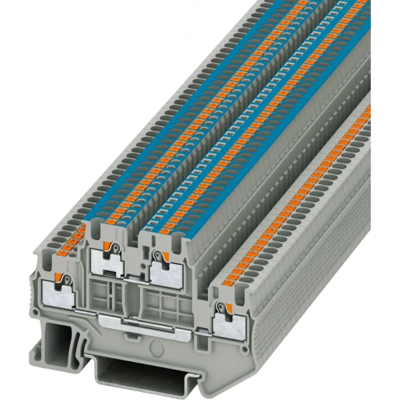 Phoenix Contact PTTB Verbindingsrijgklem 0,14-1,5mm² eendr. 0,14-1,5mm² meerdr. Grijs