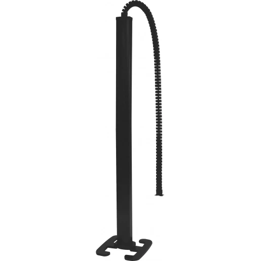 Legrand Snap-on Energiezuil dubbelzijdig 2000mm 2 compartimenten zwart RAL 9005 653028
