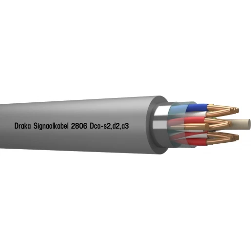 Draka 2800 Signaalkabel AFG Dca Grijs 6x2x0,8mm