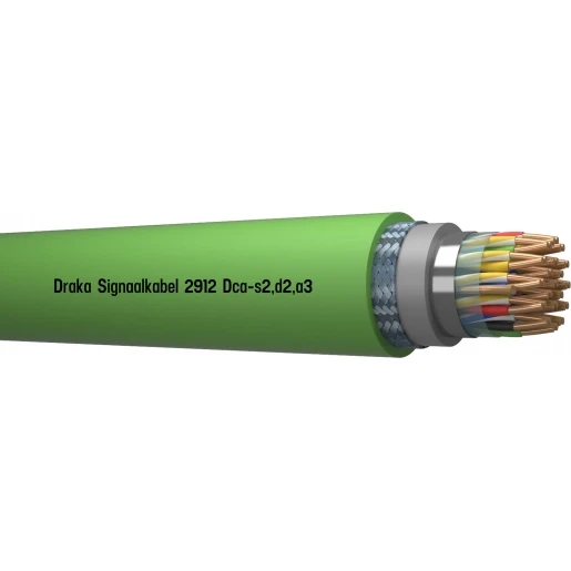 Draka Signaal grondkabel Dca Groen 12x2x0,8mm