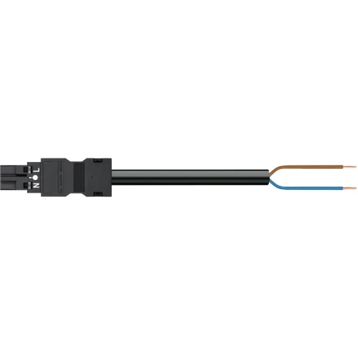 Wago SERIE 771 Patchkabel gebouwinstallatie 2p Stekker Vrij kabeluiteinde 4000mm