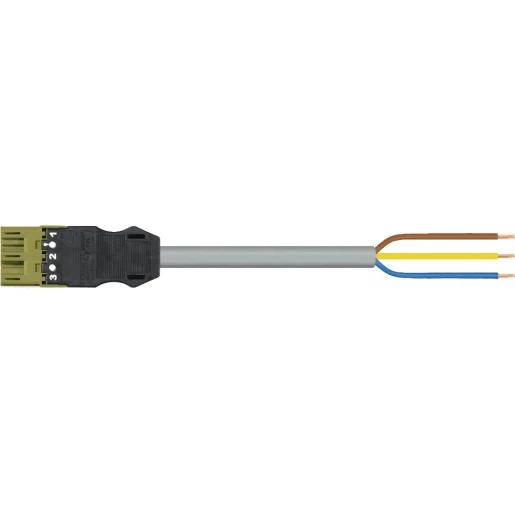 Wago SERIE 771 Patchkabel gebouwinstallatie 3p Stekker Vrij kabeluiteinde 5000mm