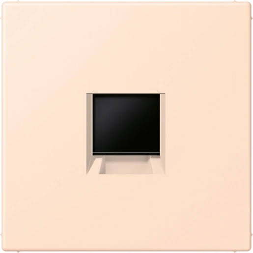 Jung LS range Afdekking centraalplaat AMP Radiall LC32091 Modular-Jack 1 connector Zonder label LC1969-1WE228
