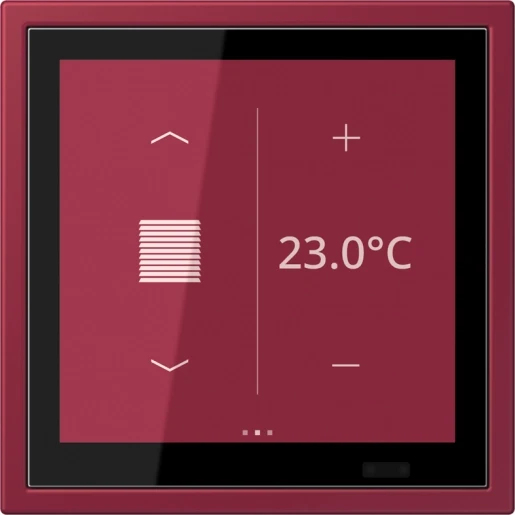 Jung LS range KNX Touch ruimtecontroller KNX LCZ459BFD1S255