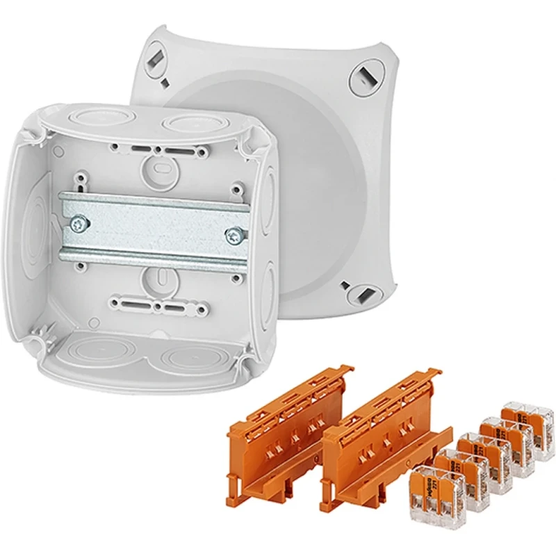 Hensel Kabeldoos IP66 BM3 0,5-6mm2 5xWago M25/32 membranen Grijs