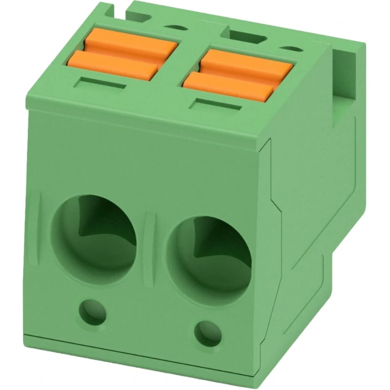 Phoenix Contact PTS 1,5/ 2-PH-5,0 BK Printconnectoren nominale doorsnede: 1,5 mm² kleur: zwart nominale stroom: 10 A nominale spanning (III/2): 400 V contactoppervlak: tin