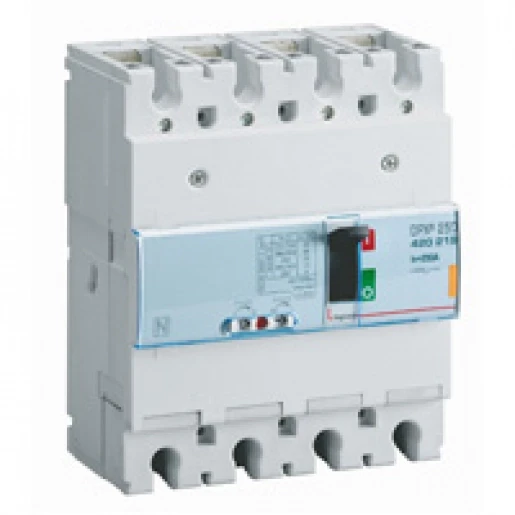 Legrand DPX3 250 THERMO MAGNETISCH 4 POLIG 250A KA-WAARDE 25KA