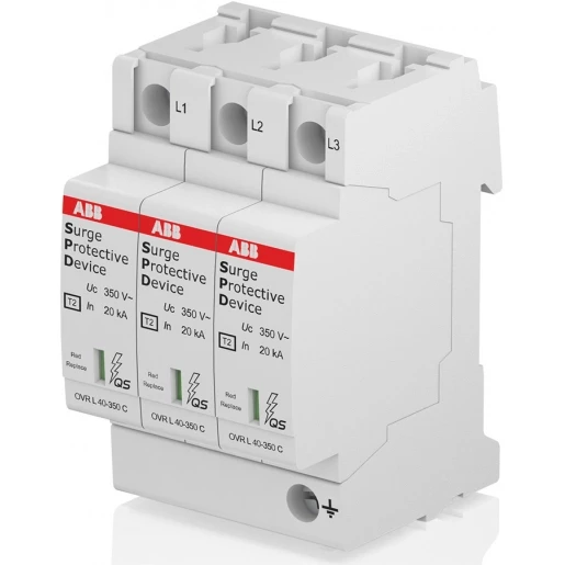 ABB Overspanningsbeveiliging Type 2 3P Cardridge vervangbaar