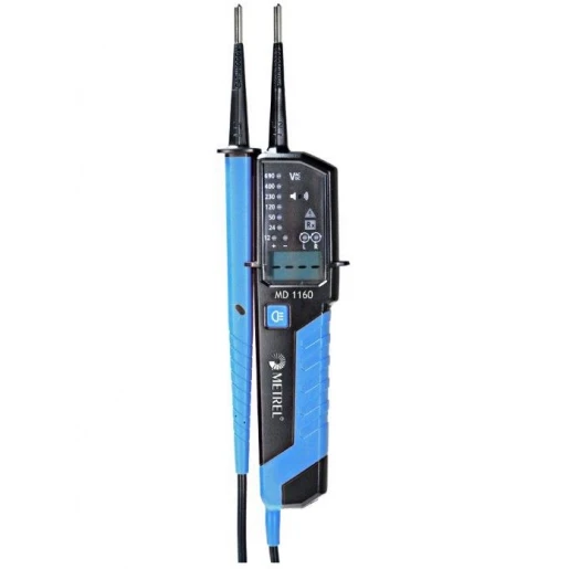 Metrel Spanningstester CAT IV IP64 AC/DC 0 - 690V CAT IV 2-polig MD1160
