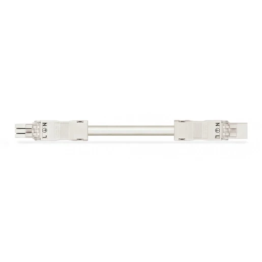 Wago Serie 891 Patchkabel gebouwinstallatie 3p Contrastekker (female) Stekker 1000mm