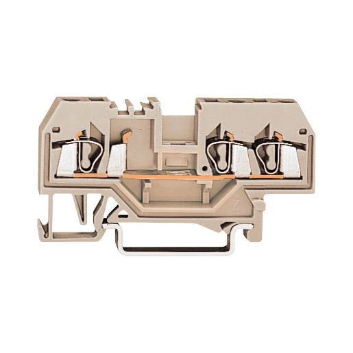 Wago Serie 280 Verbindingsrijgklem 0,2-2,5mm² eendr. 0,2-2,5mm² meerdr. Grijs