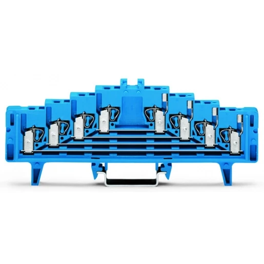 Wago Serie 727 Verbindingsrijgklem 0,08-1,5mm² eendr. 0,08-1,5mm² meerdr. Blauw