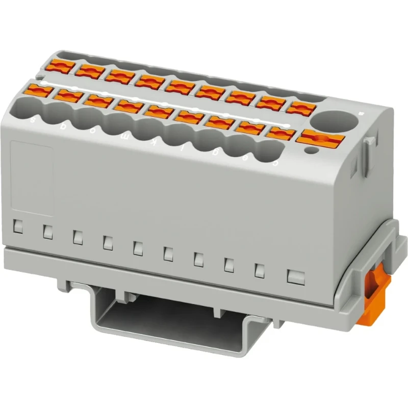 Phoenix Contact PTFIX Verbindingsrijgklem 0,14-4mm² eendr. 0,14-2,5mm² meerdr. Grijs