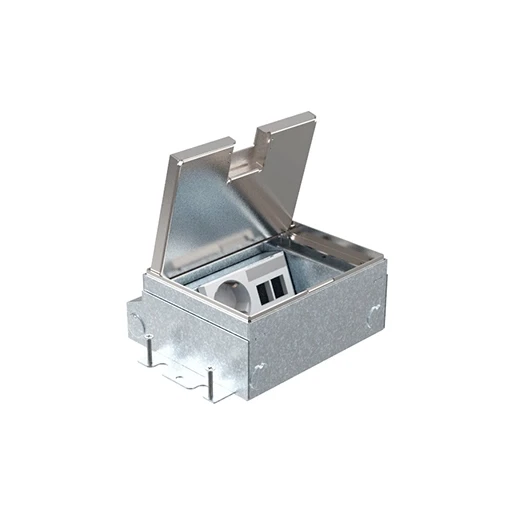 HPL Smartbox Pro vloercontactdoos 65mm 1xWCD+2xData-uitsp - X10 deksel