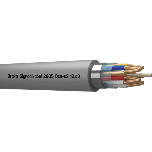 Draka 2800 Signaalkabel AFG Dca Grijs 5x2x0,8mm