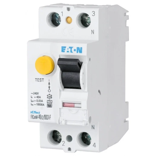 Eaton xEffect Protective Devices Aardlekschakelaar type G/F 2p 40A 0.1A 187373