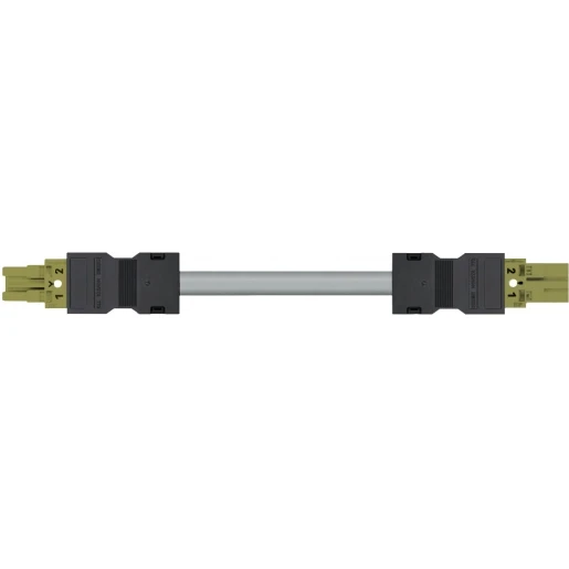 Wago SERIE 771 Patchkabel gebouwinstallatie 2p Contrastekker (female) Stekker 8000mm