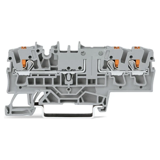 Wago SERIE 2202 Verbindingsrijgklem 0,75-4mm² eendr. 0,25-2,5mm² meerdr. Oranje