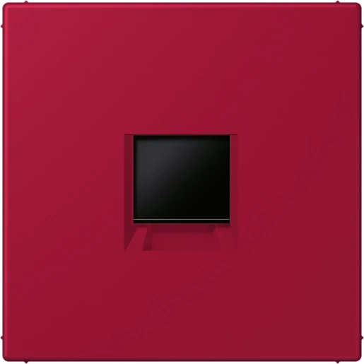 Jung LS range Afdekking centraalplaat AMP Radiall LC32100 Modular-Jack 1 connector Zonder label LC1969-1WE229