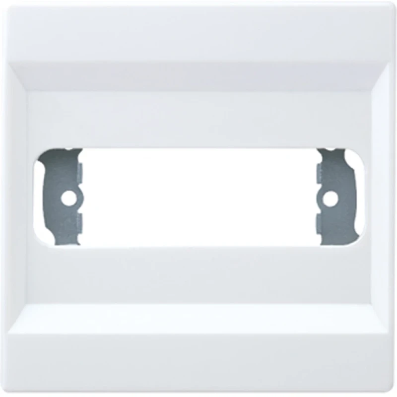 Jung LS range centraalplaat 1x dsub ls990 D-subminiatuur Basiselement met centrale afdekplaat 1 connector Zonder label wit LS994-1WW