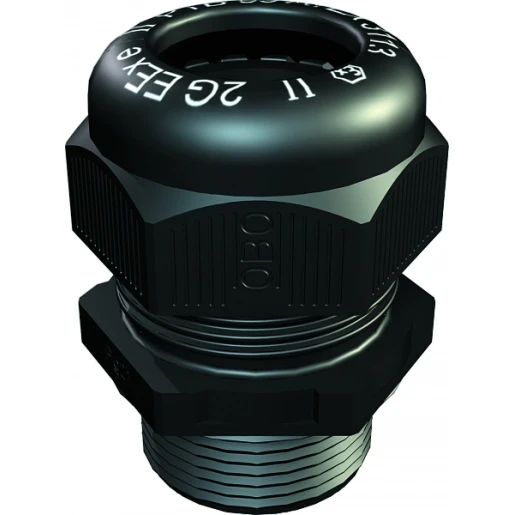 OBO V-TEC Wartel M25 Zwart 12/18mm Kunststof