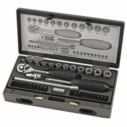 Bizline Dopsleutelset 37-delig BIZ 700078