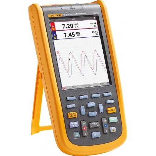 Fluke Scopemeter kleuren display Bus health en probes + SCC120B-kit 2 kanalen Kleur/digitaal 40 4756054